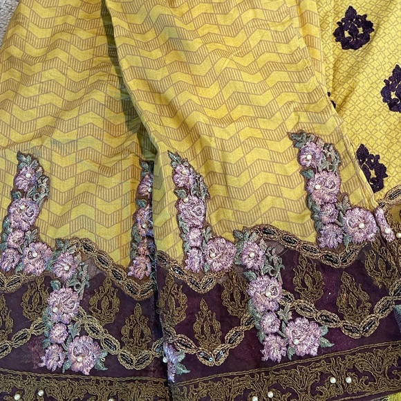 Pakistani shalwar kameez designer Asim Jofa original eid sana safinaz Limelight - Picture 8 of 17